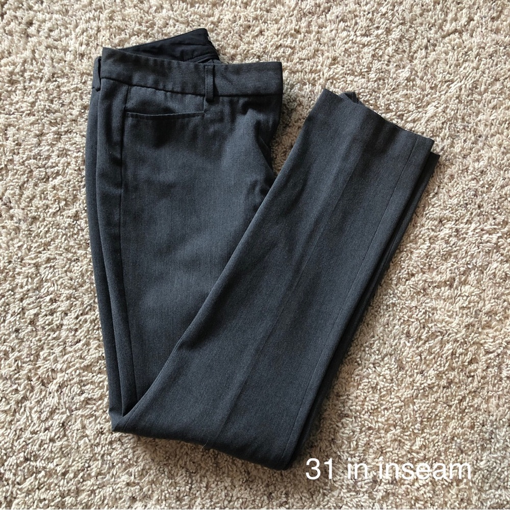 Express Grey Columnist Pants Size 2 - image 1